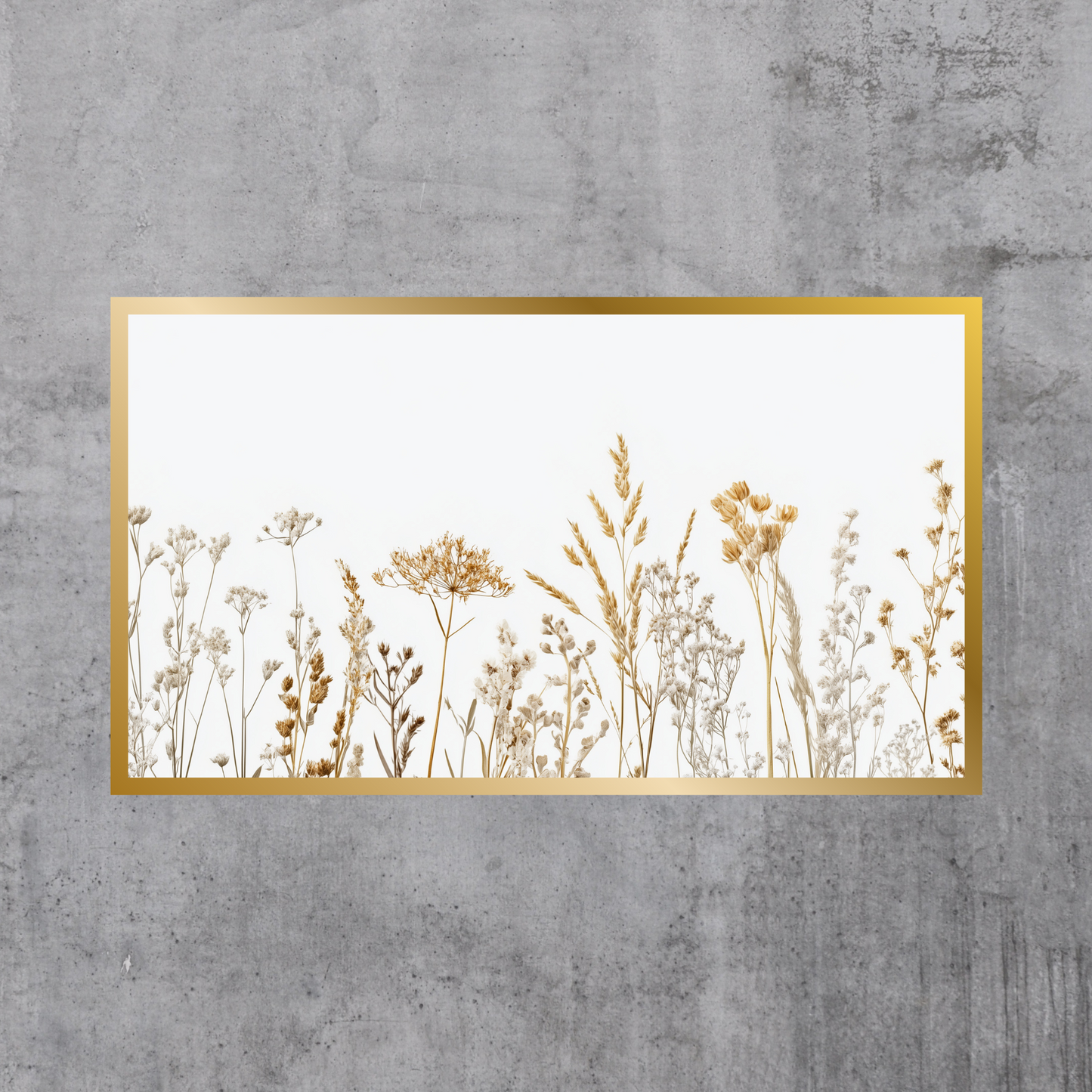 Dried Botanical Wall Art, Digital Print, Minimalist Nature Decor, Neutral Floral Artwork, Digital Download, Large Wall Art